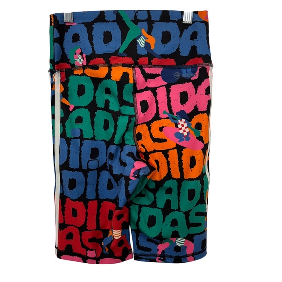 adidas x Farm Rio Bike Shorts Women’s Small - Picture 3 of 16